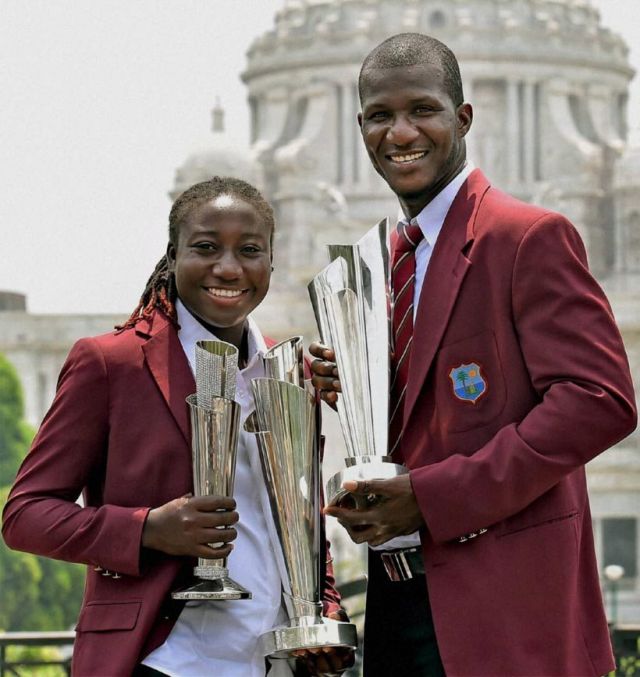 Check out! West Indies photo shoot,after double victory in World Cup